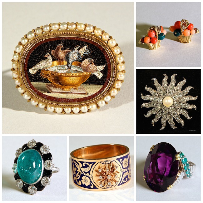 A selection of fine and antique jewelry from our new dealer, Bob Saling [Gallery 32/212.921.1649]