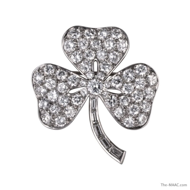 Tiffany & Co. Clover-Leaf Brooch