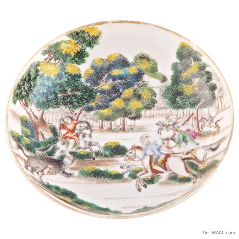 Chinese Export Cup and Saucer