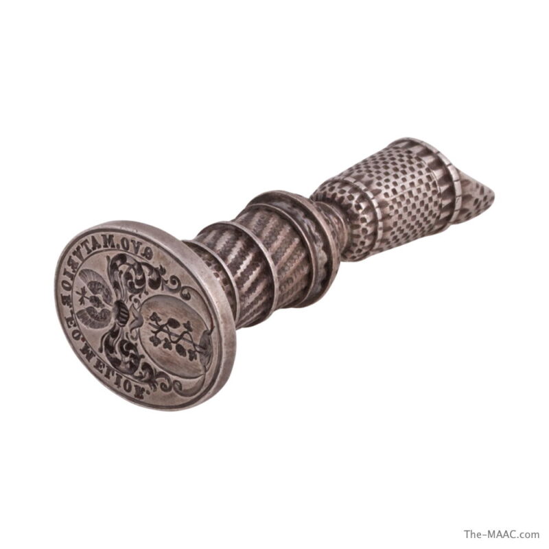 Rare Silver Whistle and Seal
