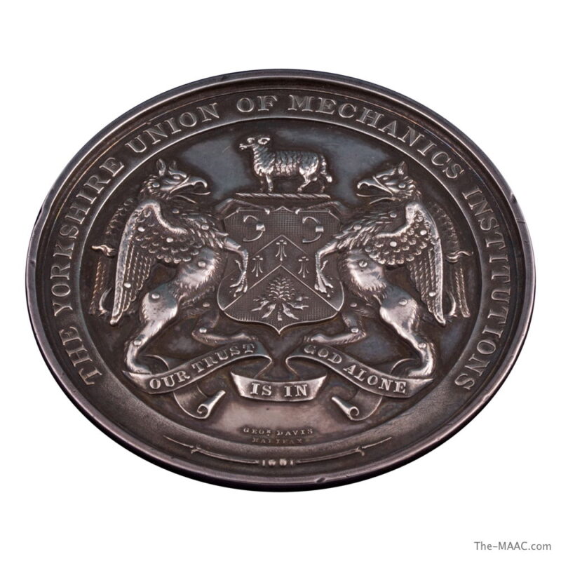 Antique English Silver Medal