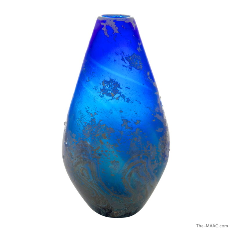 Glass vase "Saiyusho" by Obata Yuji - Image 2