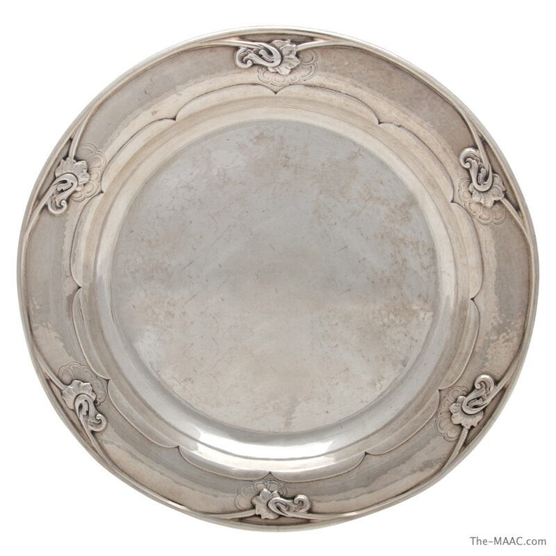 Georg Jensen Silver Vegetable Dish & Tray