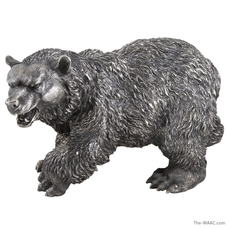Italian Sterling Silver Bear - Image 2