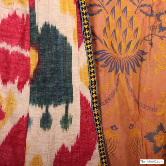 Antique Silk and Cotton Russian Ikat Jacket