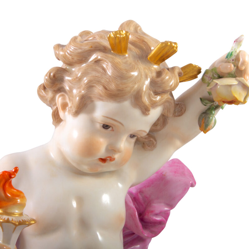 Large Meissen Porcelain Figure of "Day" - Image 2
