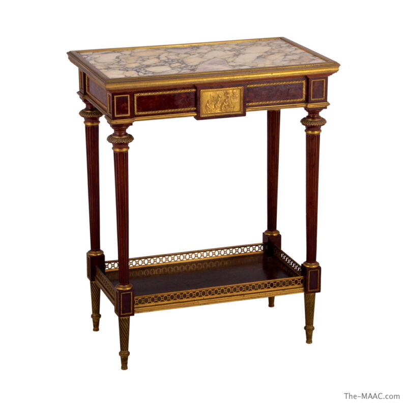 Louis XVI Style Ormolu Mounted Side Table