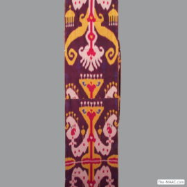 Antique Russian Silk Ikat
