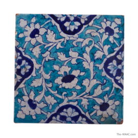 Blue Multan Pottery Tile