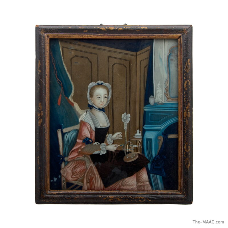 China Trade Reverse Glass Painting