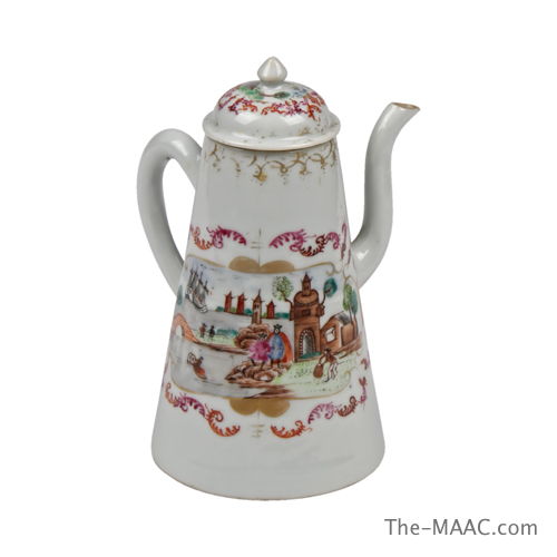 Chinese Export Coffee Pot