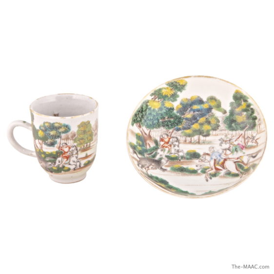Chinese Export Cup and Saucer