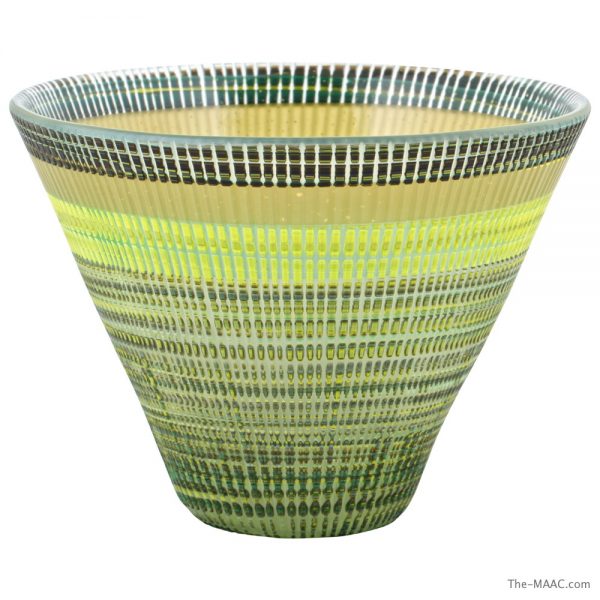 Contemporary Japanese Glass Bowl by Sano Yoko Manhattan Art and