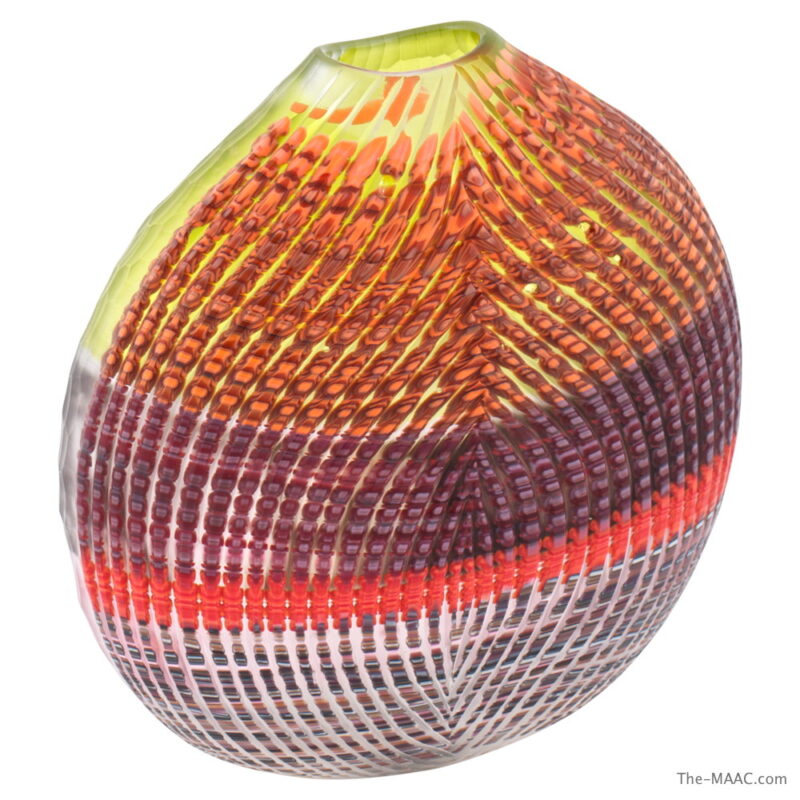 Contemporary Japanese Glass Vase by Sano Yoko