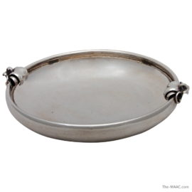 Georg Jensen Silver Low-Footed Bowl