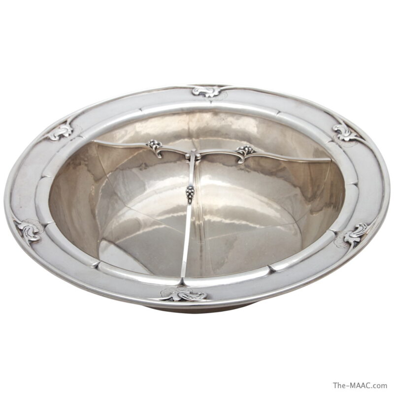 Georg Jensen Silver Vegetable Dish & Tray