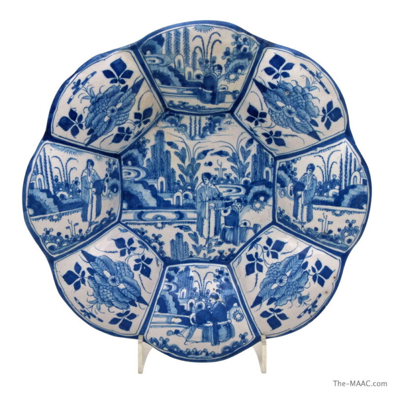 German Faience Dish