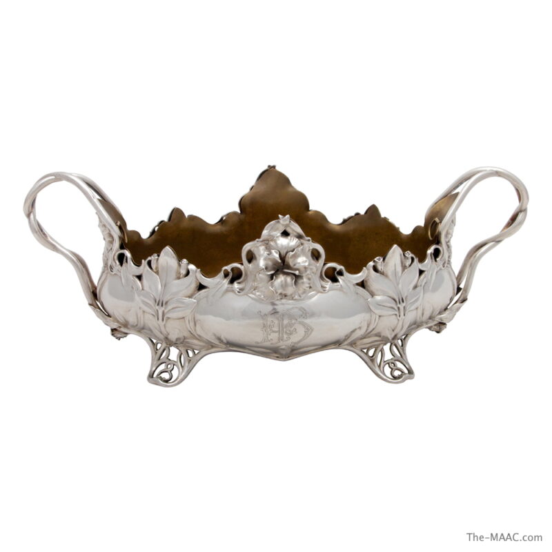German Silver Art Noveau Centerpiece
