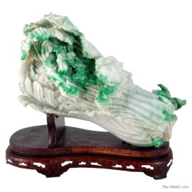 Jadeite Model of a Cabbage