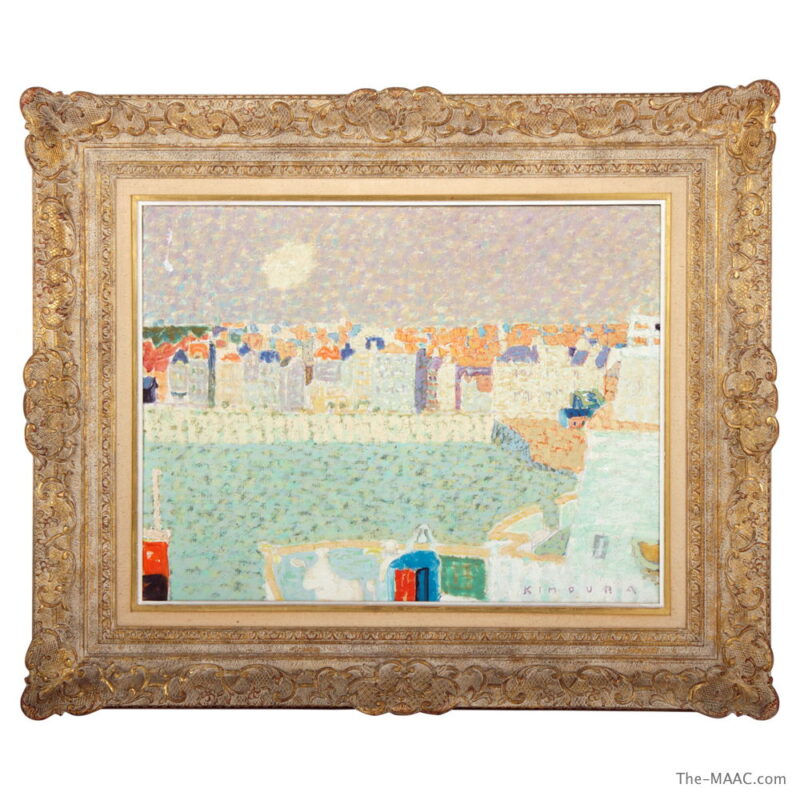 Japanese Impressionist-Style Painting by Kimoura