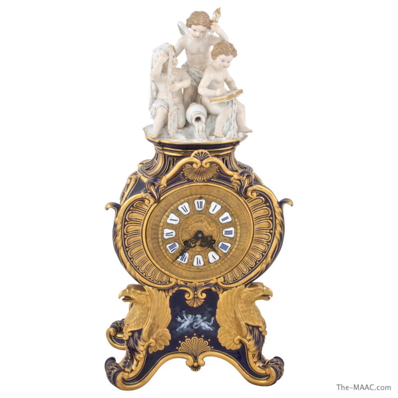 Meissen Porcelain Clock