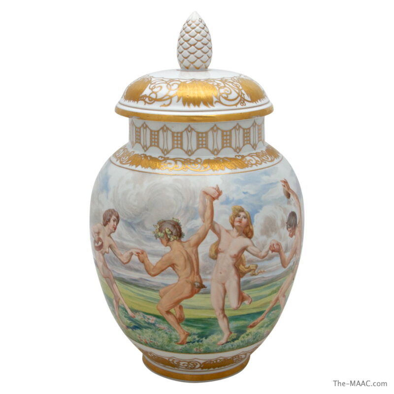 Meissen Vase and Cover