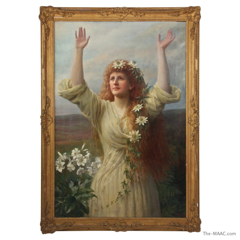 Painting by George Arthur Gaskell