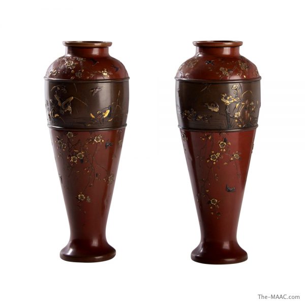 Contemporary Japanese Glass Vase by Sano Yoko Manhattan Art and