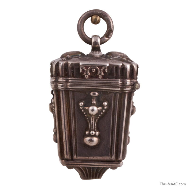 Antique English Silver Vinaigrette