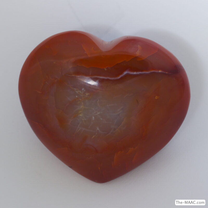 Carnelian Heart Paperweight