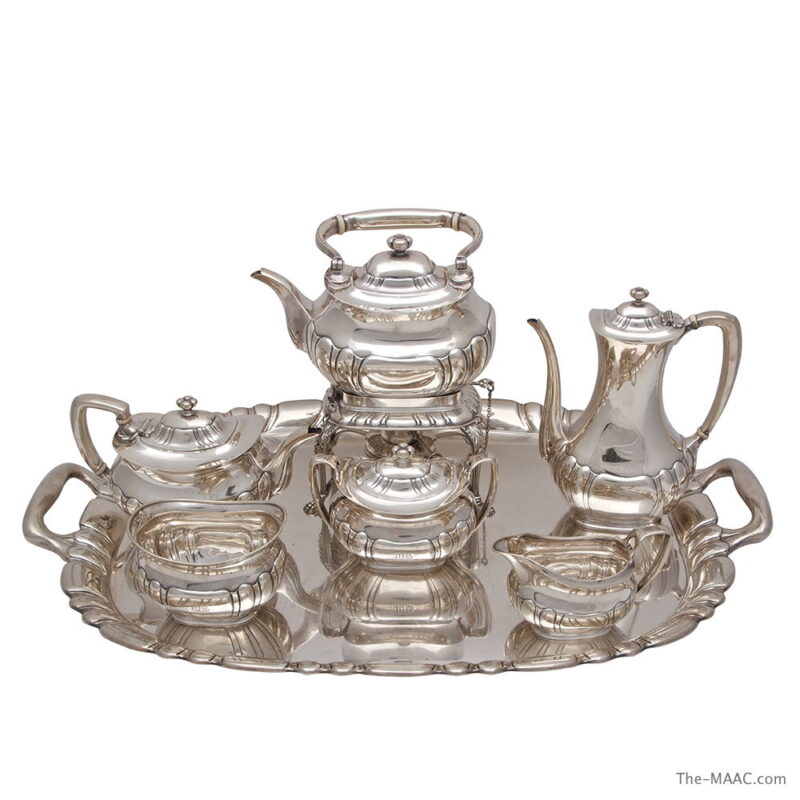 Tiffany & Co. Silver Tea & Coffee Service and Matching Tray