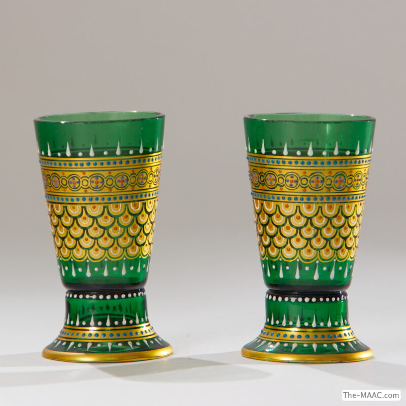 Pair of Lobmeyr Glass Cups