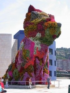 Jeff Koons Puppy, Bilbao, Spain.