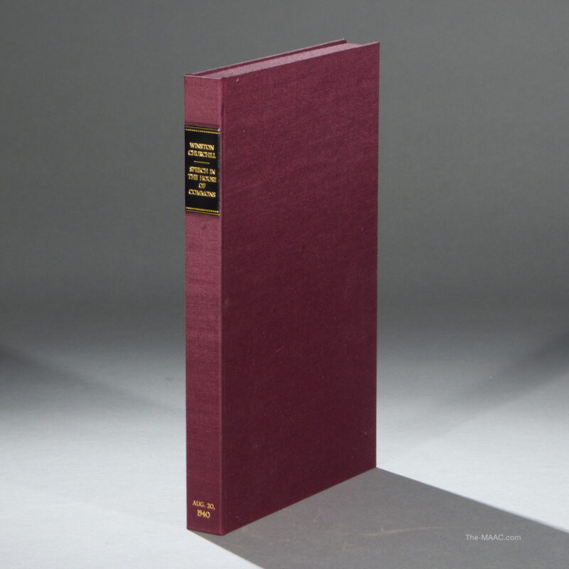 First Edition Winston Churchill Speech - Image 2
