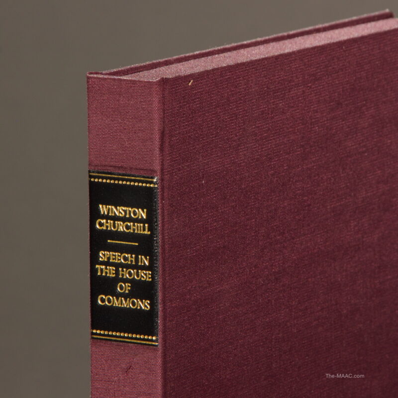 First Edition Winston Churchill Speech - Image 3