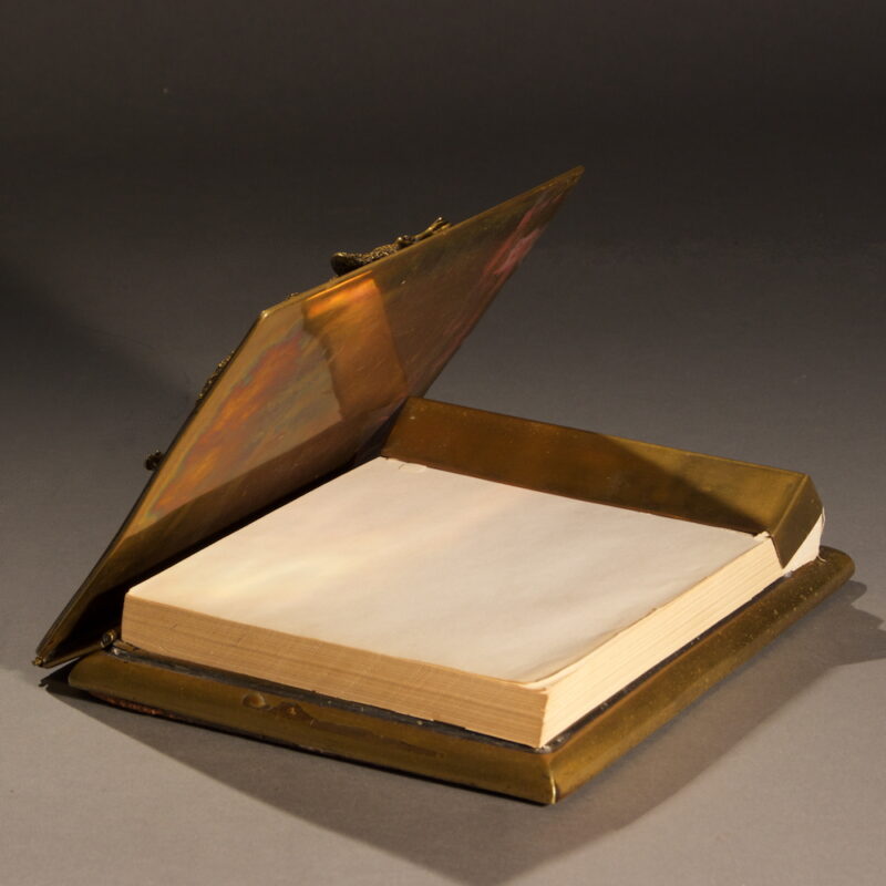 Russian Bronze Note Holder - Image 3