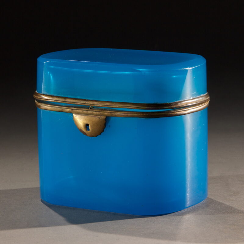 Blue Opaline Box