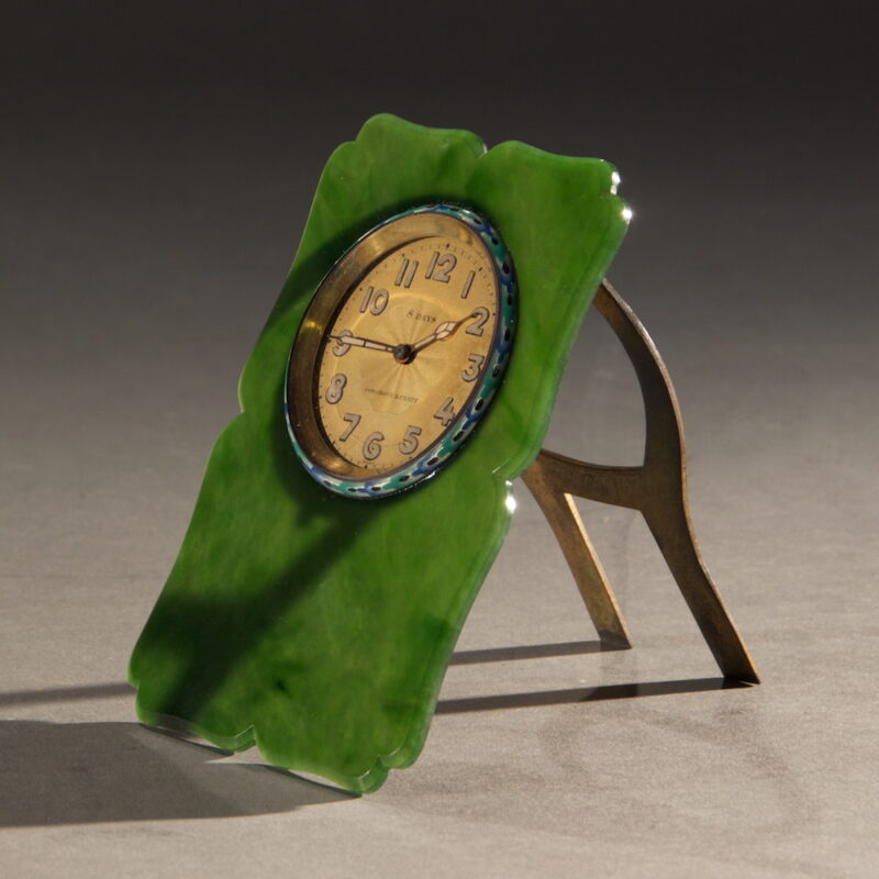 Jade Table Clock - Image 2