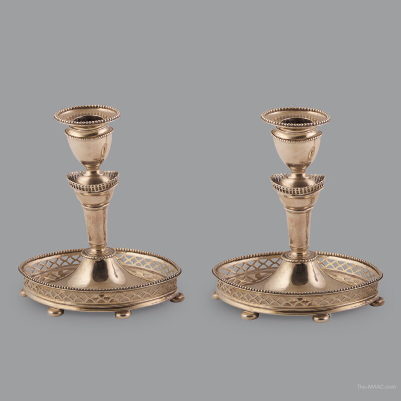 Tiffany Sterling Candlestick Holders