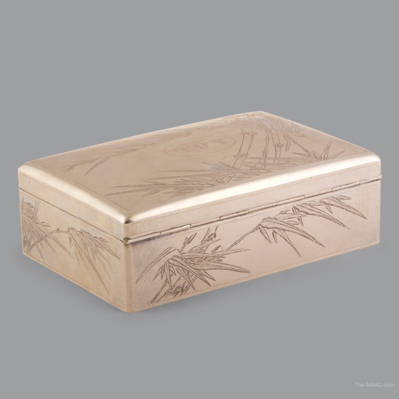 Japanese Sterling Humidor