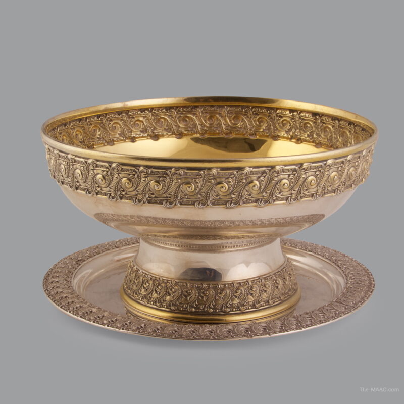Tiffany & Co. Punch Bowl with Tray