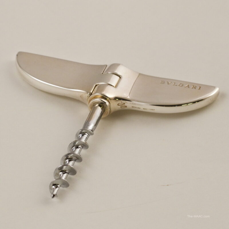 Bulgari Sterling Silver Corkscrew