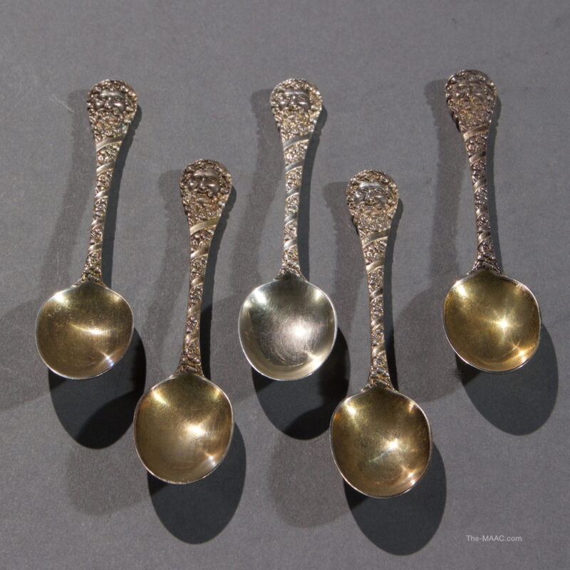 English Silver Cream and Sugar Set - Image 2