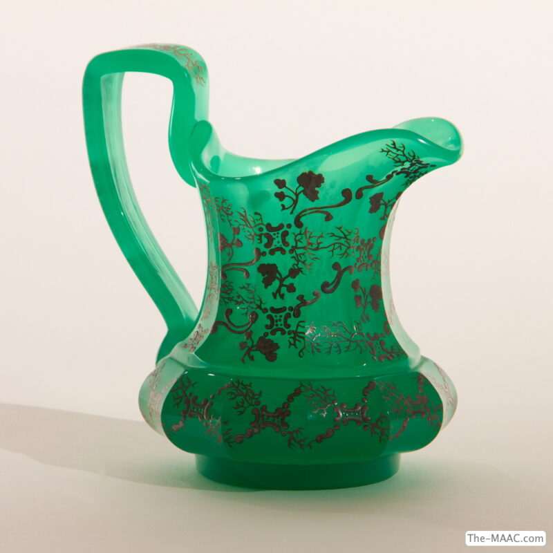 Bohemian Glass Ewer