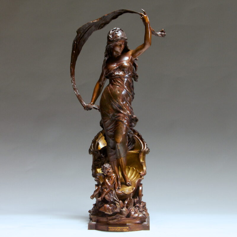 "Le Char D'Aurore" Sculpture