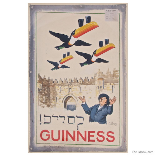  Original Guinness Advertising Art by John Gilroy MAAC > Product Categories > Items > VINTAGE PRINTS > Original Guinness Advertising Art by John Gilroy