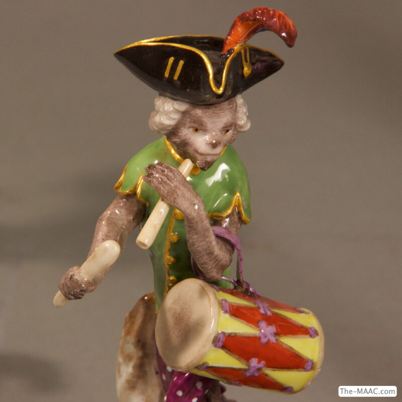 Meissen Porcelain Monkey Band - Image 2