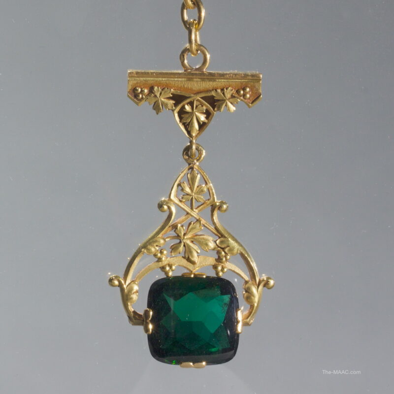 Paul Louchet Art Nouveau Pendant Fob - Image 2