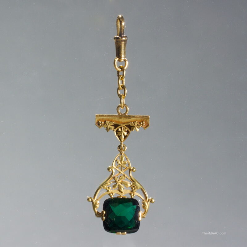 Paul Louchet Art Nouveau Pendant Fob