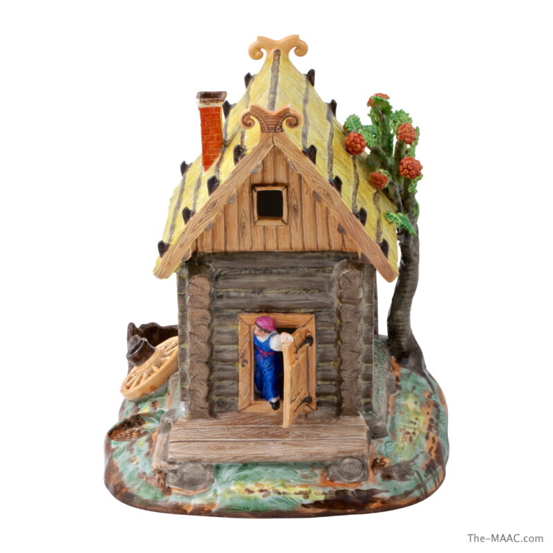 Russian Porcelain Figure of Peasant Home - Image 2
